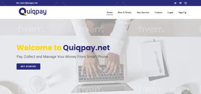 Quiqpay — Mobile Money Management Platform